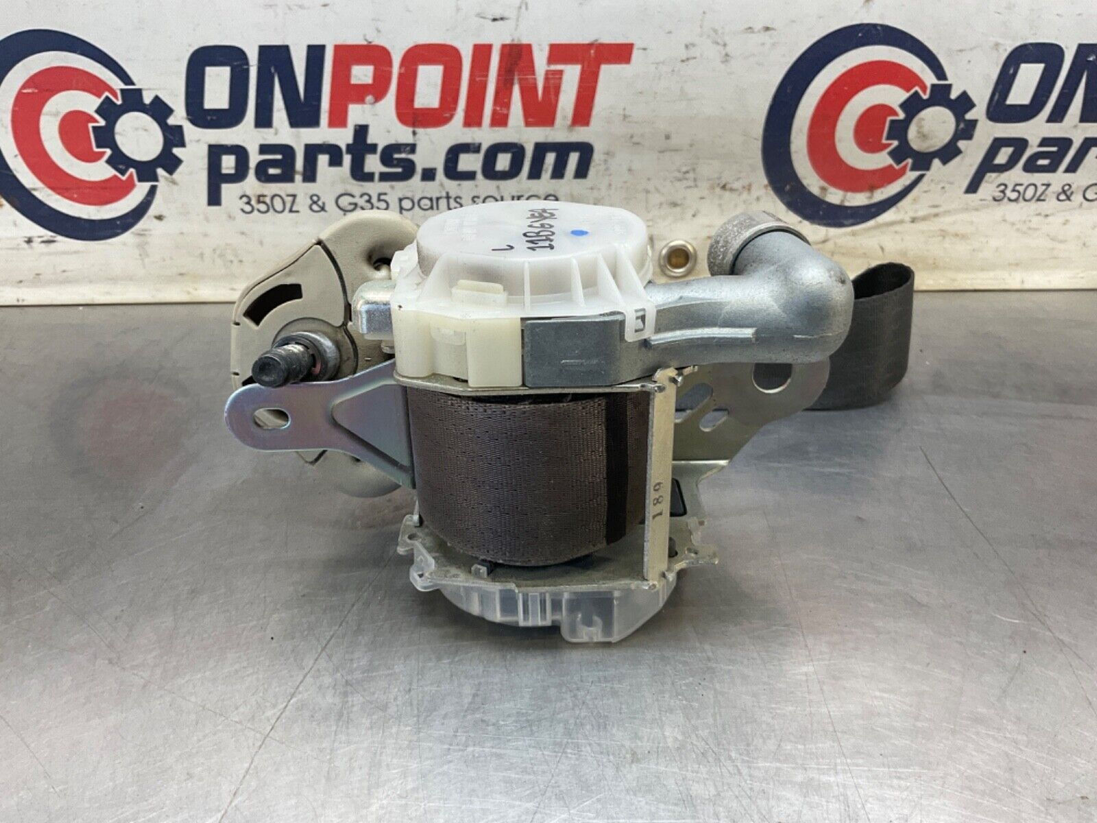 2007 Infiniti V35 G35 Driver Left Seat Belt Retractor Tensioner OEM 11BGYEA - On Point Parts Inc