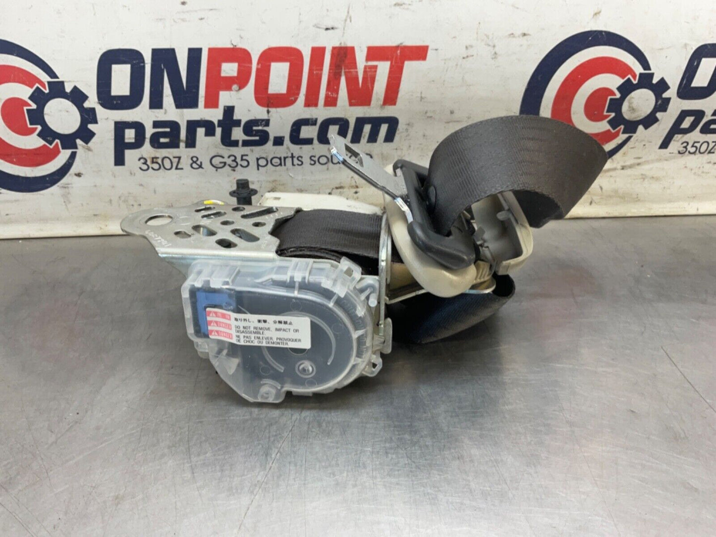 2007 Infiniti V35 G35 Driver Left Seat Belt Retractor Tensioner OEM 11BGYEA - On Point Parts Inc