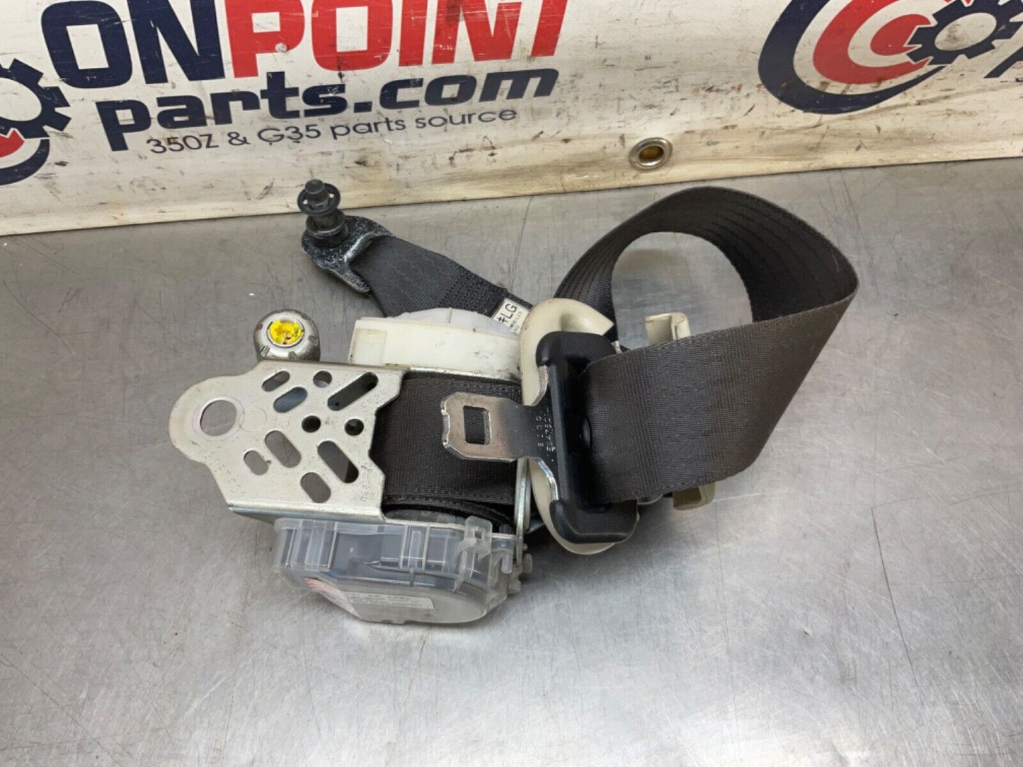 2007 Infiniti V35 G35 Driver Left Seat Belt Retractor Tensioner OEM 11BGYEA - On Point Parts Inc