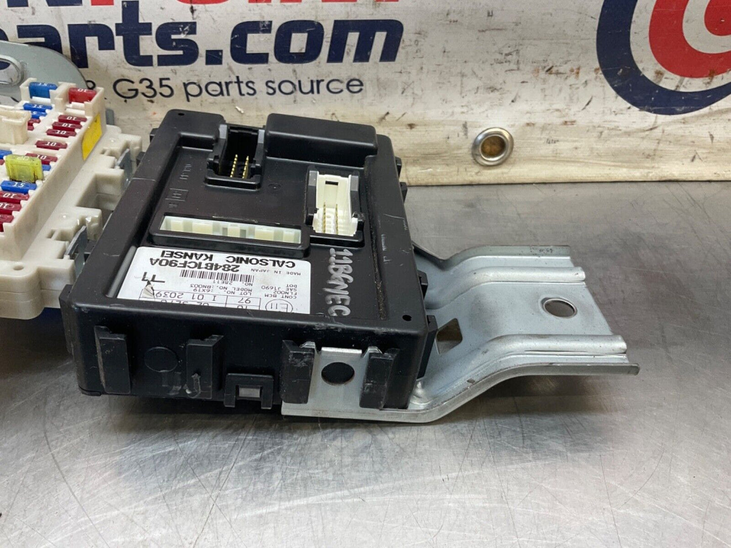 2007 Infiniti V35 G35 BCM Body Control Module Manual RevUp OEM 11BGYEC - On Point Parts Inc