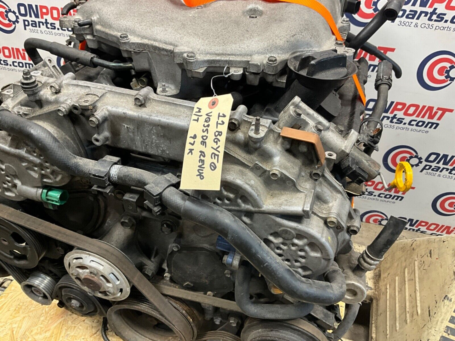 2007 Infiniti V35 G35 VQ35DE RevUp Engine 97k Manual OEM 11BGYE0 - On Point Parts Inc