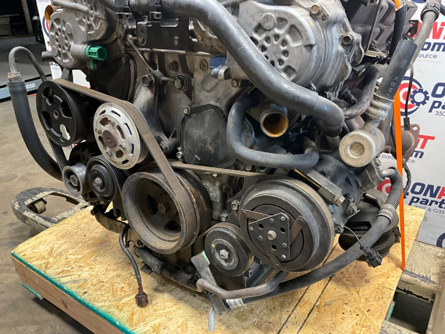 2007 Infiniti V35 G35 VQ35DE RevUp Engine 97k Manual OEM 11BGYE0 - On Point Parts Inc