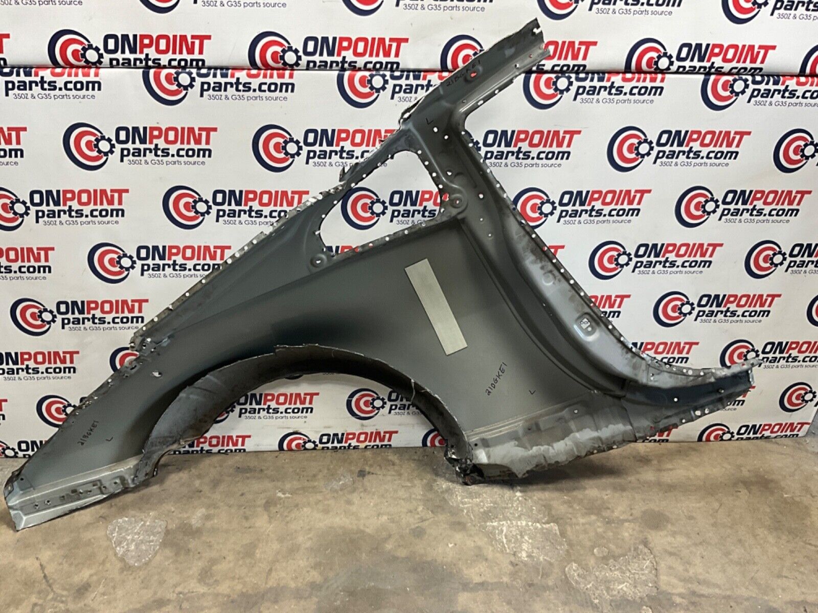 2007 Nissan Z33 350Z Driver Left Rear Quarter Panel Fender OEM 21BGKE1 - On Point Parts Inc