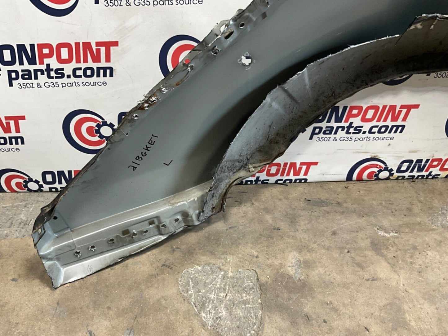 2007 Nissan Z33 350Z Driver Left Rear Quarter Panel Fender OEM 21BGKE1 - On Point Parts Inc
