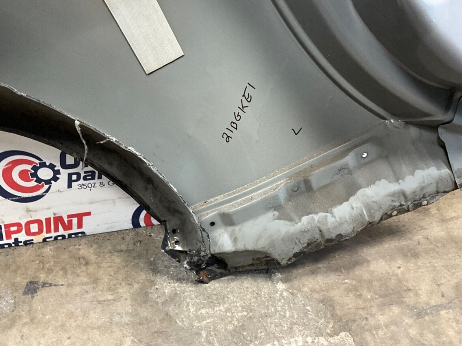 2007 Nissan Z33 350Z Driver Left Rear Quarter Panel Fender OEM 21BGKE1 - On Point Parts Inc