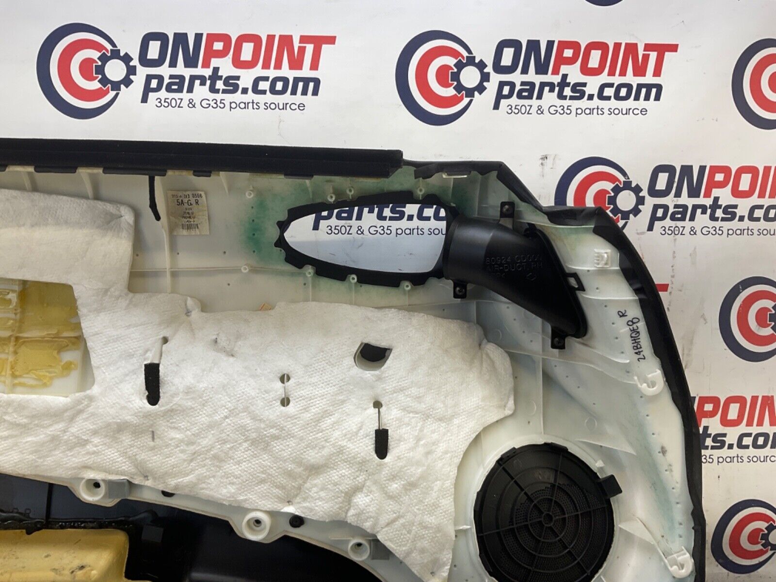 2005 Nissan Z33 350Z Passenger Right Door Panel  OEM 24BHQE8 - On Point Parts Inc