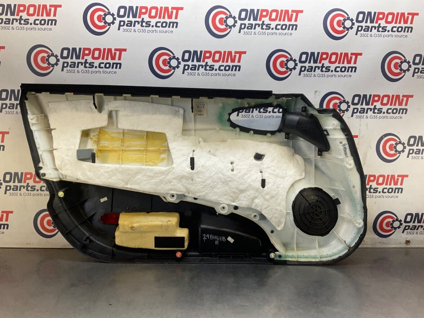 2005 Nissan Z33 350Z Passenger Right Door Panel  OEM 24BHQE8 - On Point Parts Inc