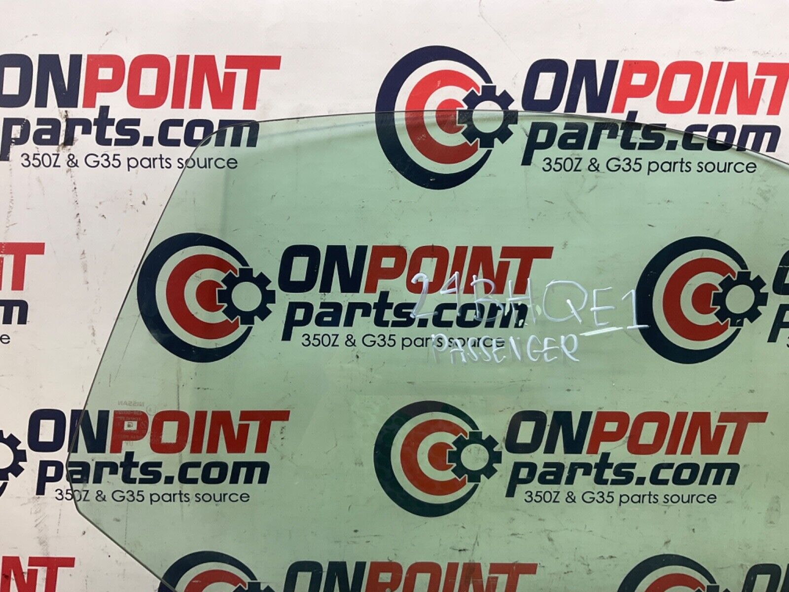 2005 Nissan Z33 350Z Passenger Right Window Glass OEM 24BHQE1 - On Point Parts Inc