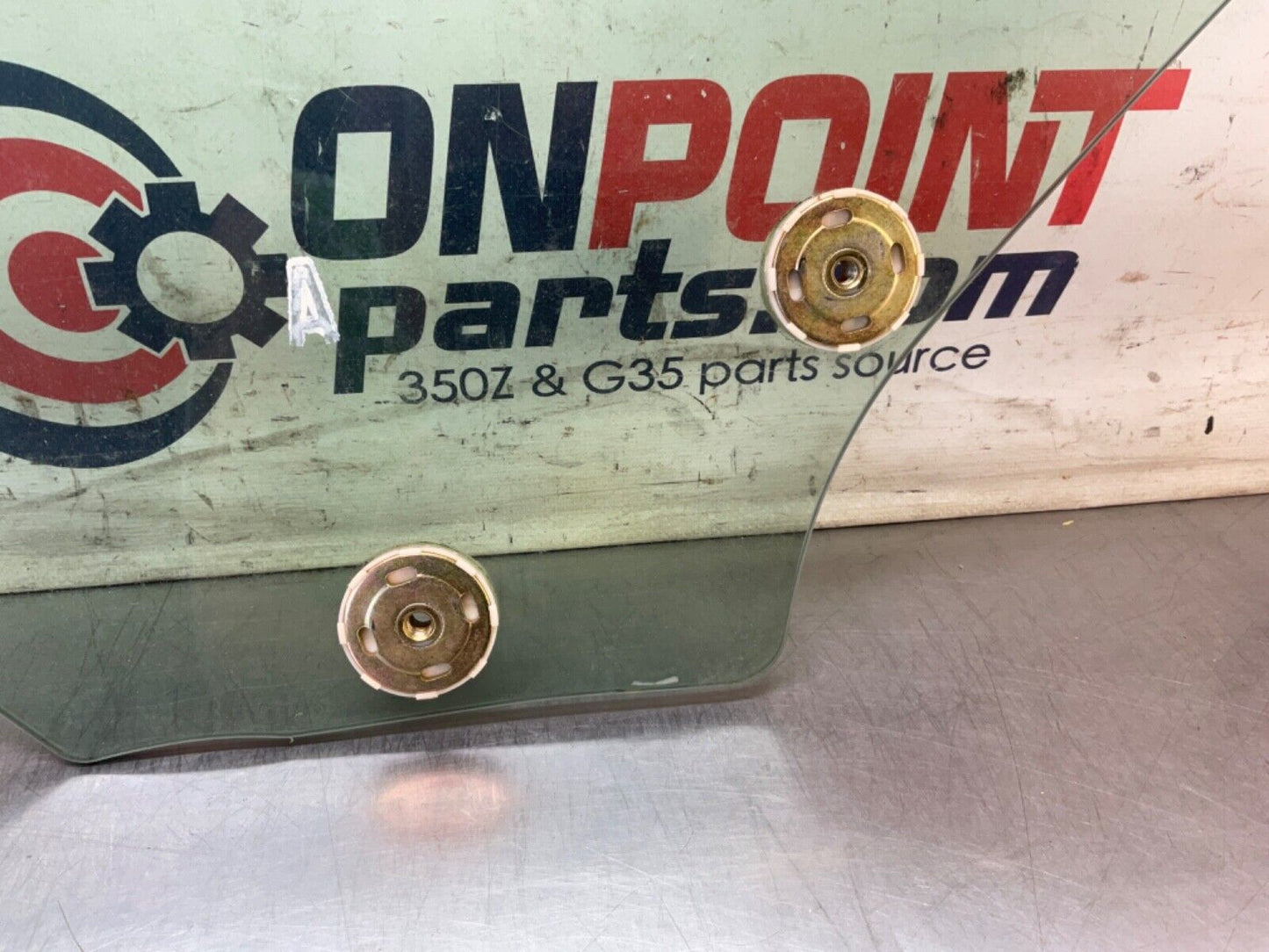 2005 Nissan Z33 350Z Passenger Right Window Glass OEM 24BHQE1 - On Point Parts Inc