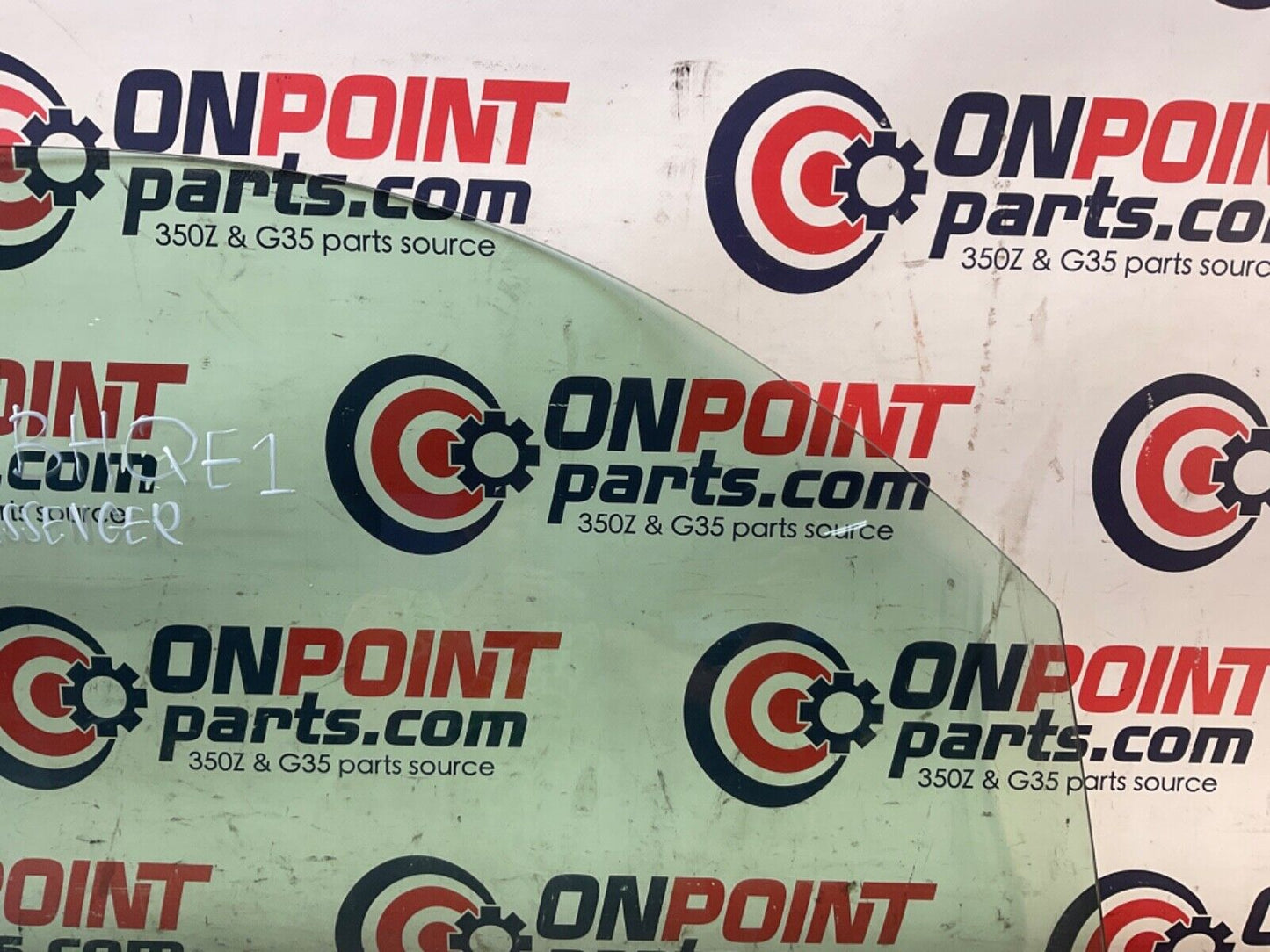 2005 Nissan Z33 350Z Passenger Right Window Glass OEM 24BHQE1 - On Point Parts Inc