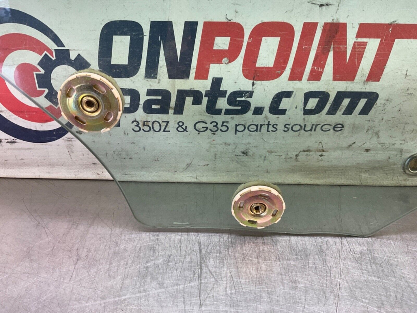 2005 Nissan Z33 350Z Passenger Right Window Glass OEM 24BHQE1 - On Point Parts Inc