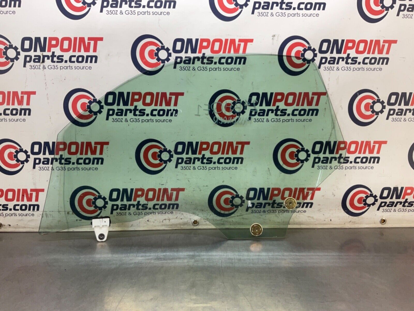 2005 Nissan Z33 350Z Passenger Right Window Glass OEM 24BHQE1 - On Point Parts Inc