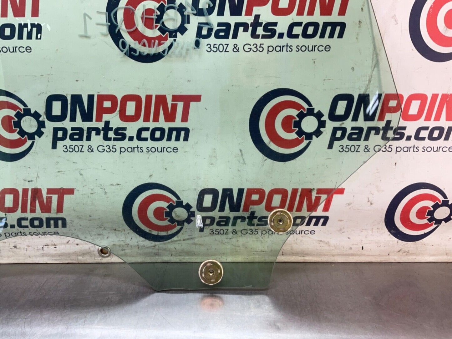 2005 Nissan Z33 350Z Passenger Right Window Glass OEM 24BHQE1 - On Point Parts Inc