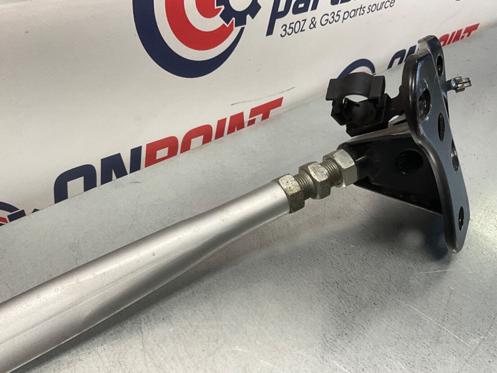 2005 Nissan Z33 350Z Front Upper Strut Tower Brace Bar Assembly OEM 24BHQE3 - On Point Parts Inc