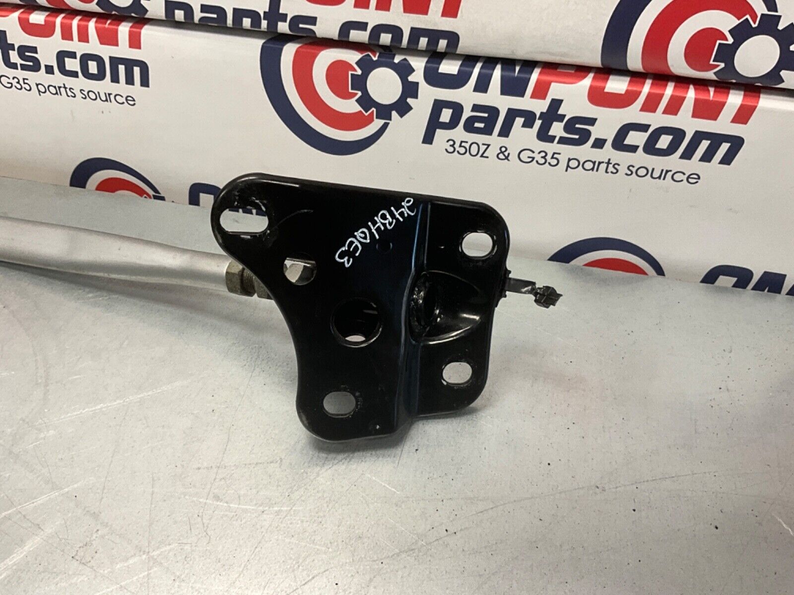 2005 Nissan Z33 350Z Front Upper Strut Tower Brace Bar Assembly OEM 24BHQE3 - On Point Parts Inc