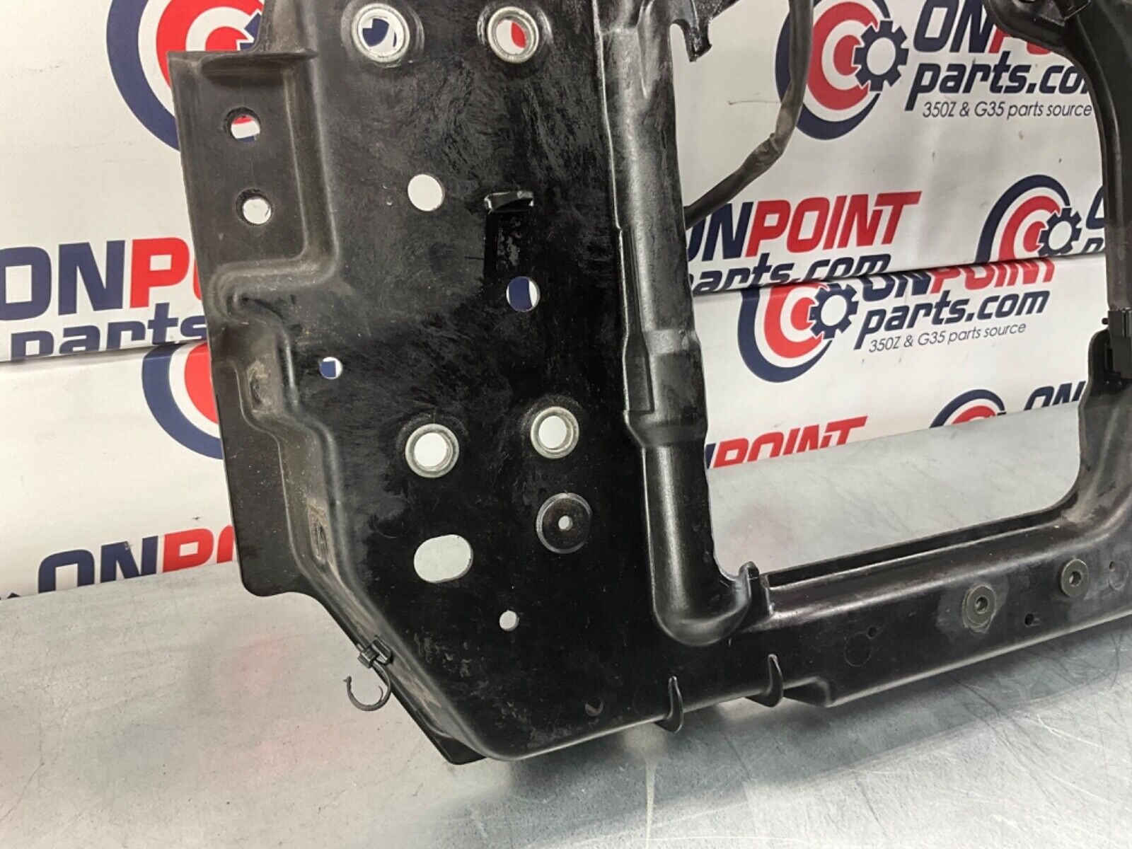 2005 Nissan Z33 350Z Front Radiator Core Support OEM 24BHQE3 - On Point Parts Inc