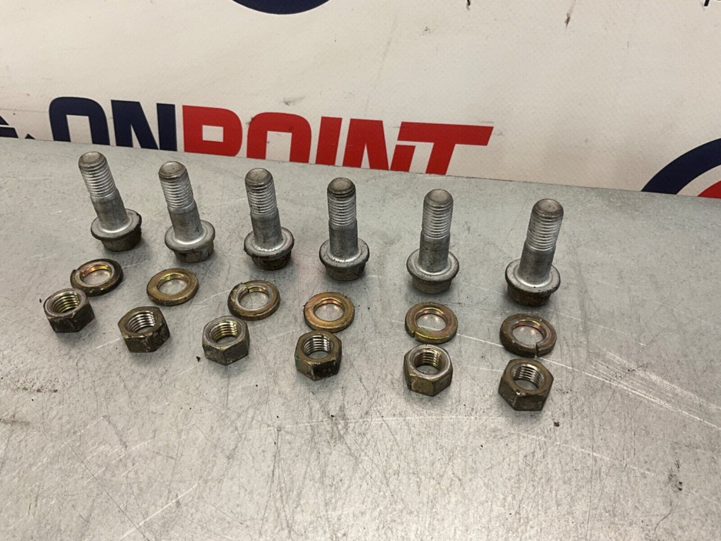 2005 Nissan Z33 350Z Passenger Right Rear Axle Hardware Bolts OEM 24BHQEE - On Point Parts Inc