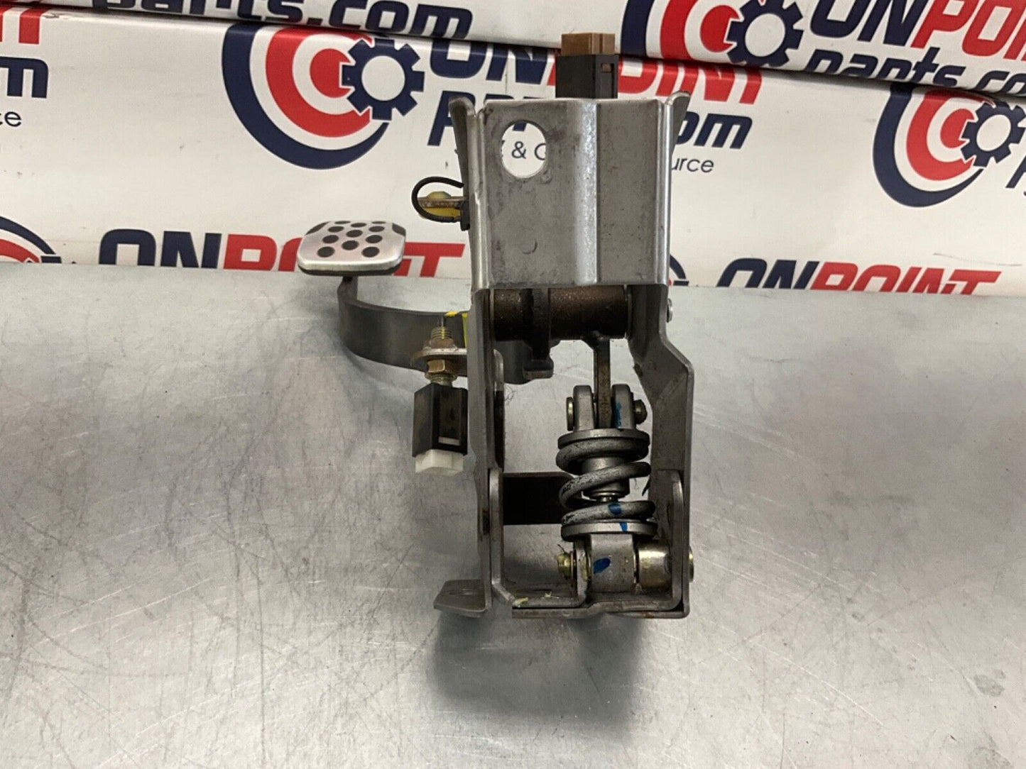 2005 Nissan Z33 350Z Manual Clutch Pedal with Switch Bracket OEM 24BHQEI - On Point Parts Inc