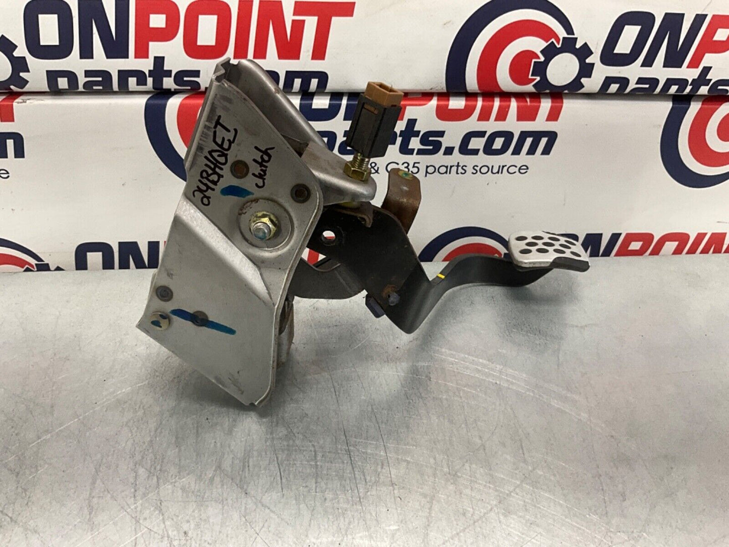 2005 Nissan Z33 350Z Manual Clutch Pedal with Switch Bracket OEM 24BHQEI - On Point Parts Inc