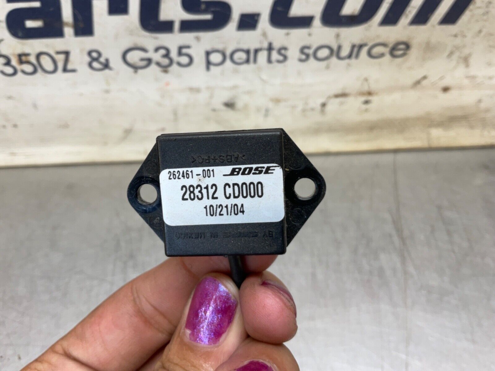 2005 Nissan Z33 350Z Bose Steering Column Microphone OEM 24BHQEA - On Point Parts Inc