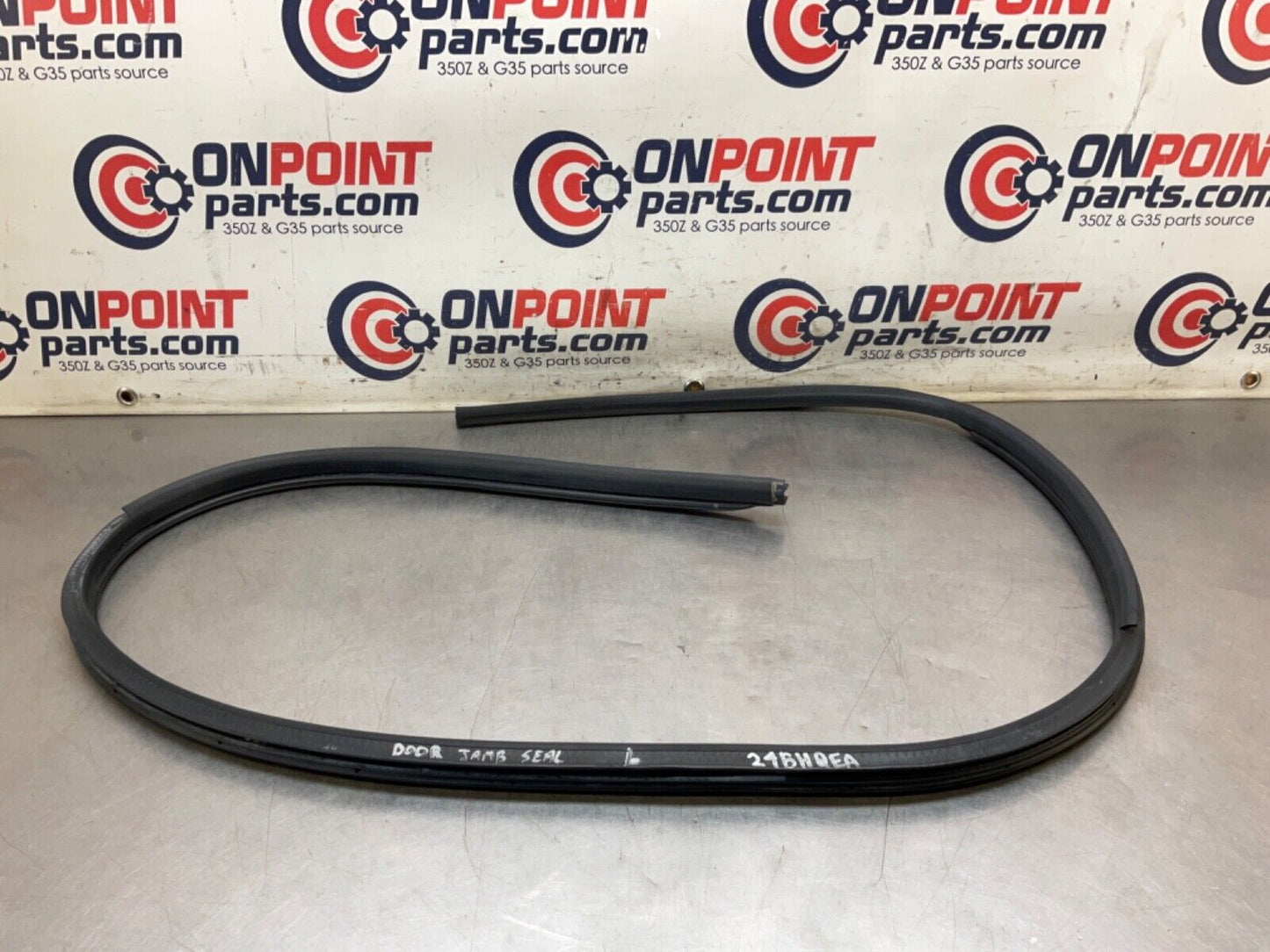 2005 Nissan Z33 350Z Driver Left Convertible Inner Door Seal OEM 24BHQEA - On Point Parts Inc