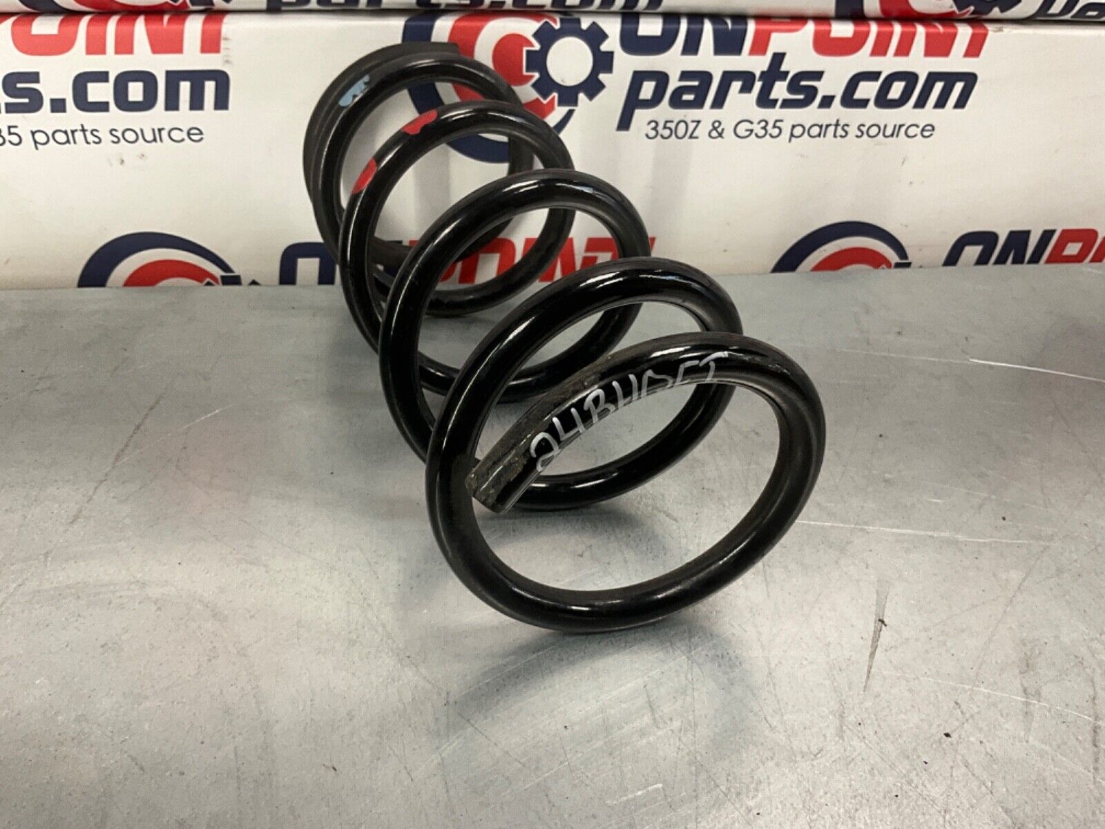 2005 Nissan Z33 350Z Rear Red Dot Coil Springs OEM 24BHQEI - On Point Parts Inc