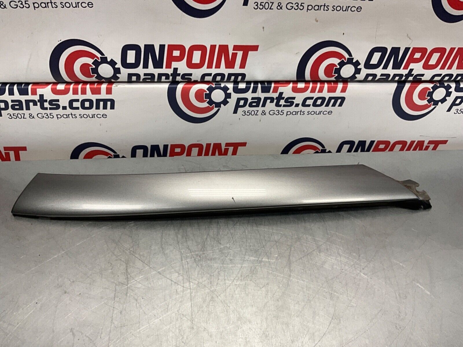 2005 Nissan Z33 350Z Driver Left Exterior Convertible A Pillar Trim OEM 24BHQE2 - On Point Parts Inc