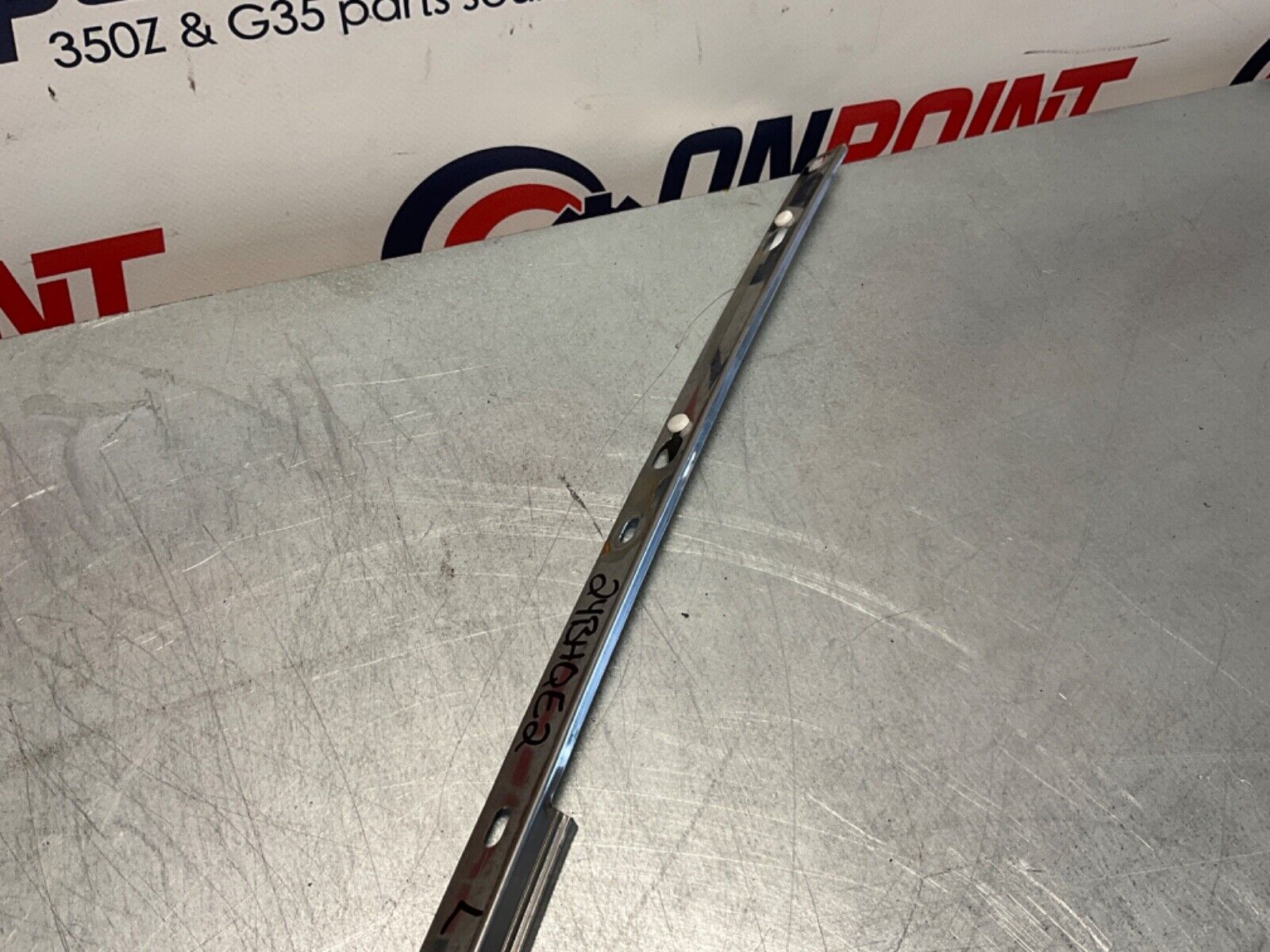 2005 Nissan 350Z Driver Left Convertible A Pillar Mount Bracket OEM 24BHQE2 - On Point Parts Inc