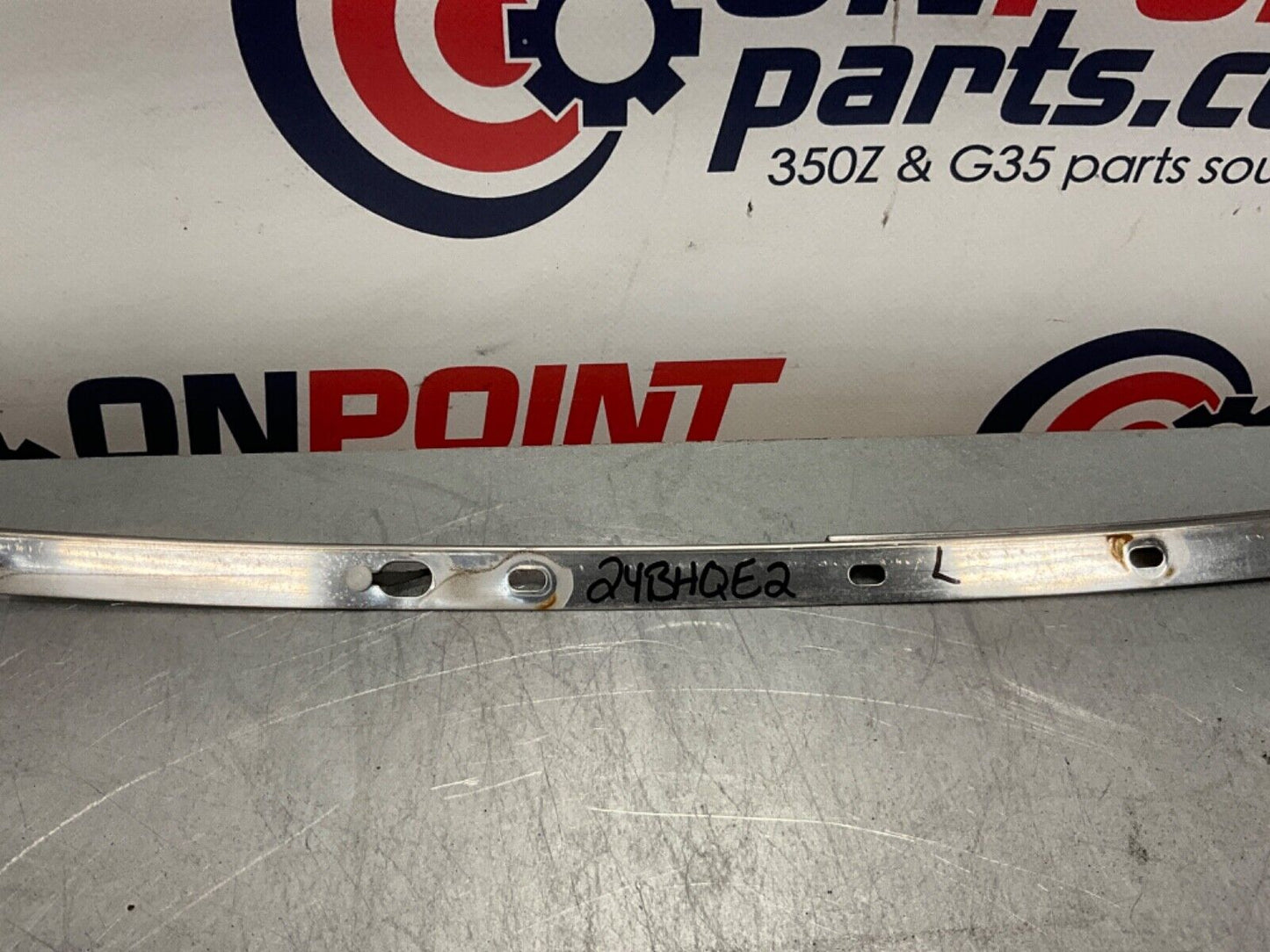 2005 Nissan 350Z Driver Left Convertible A Pillar Mount Bracket OEM 24BHQE2 - On Point Parts Inc