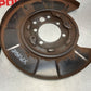 2005 Nissan Z33 350Z Rear Brembo Brake Dust Shield Baffle Plates OEM 24BHQEK - On Point Parts Inc