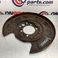 2005 Nissan Z33 350Z Rear Brembo Brake Dust Shield Baffle Plates OEM 24BHQEK - On Point Parts Inc