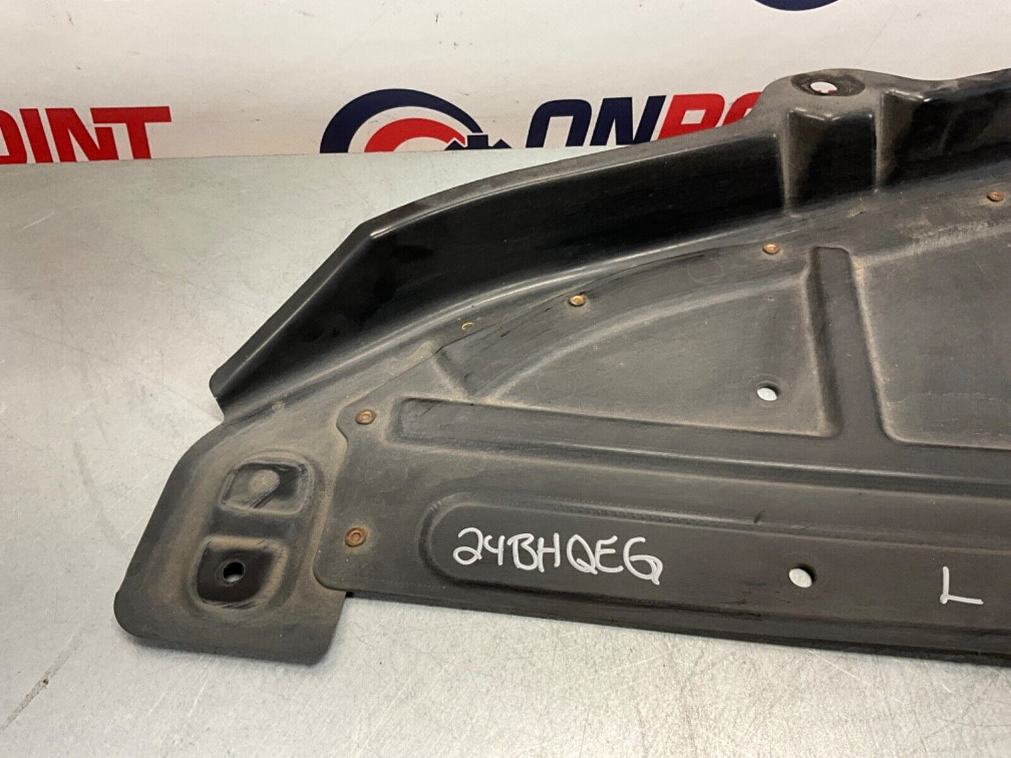 2005 Nissan 350Z Driver Left Rear Underbody Skid Plate Splash Guard OEM 24BHQEK - On Point Parts Inc