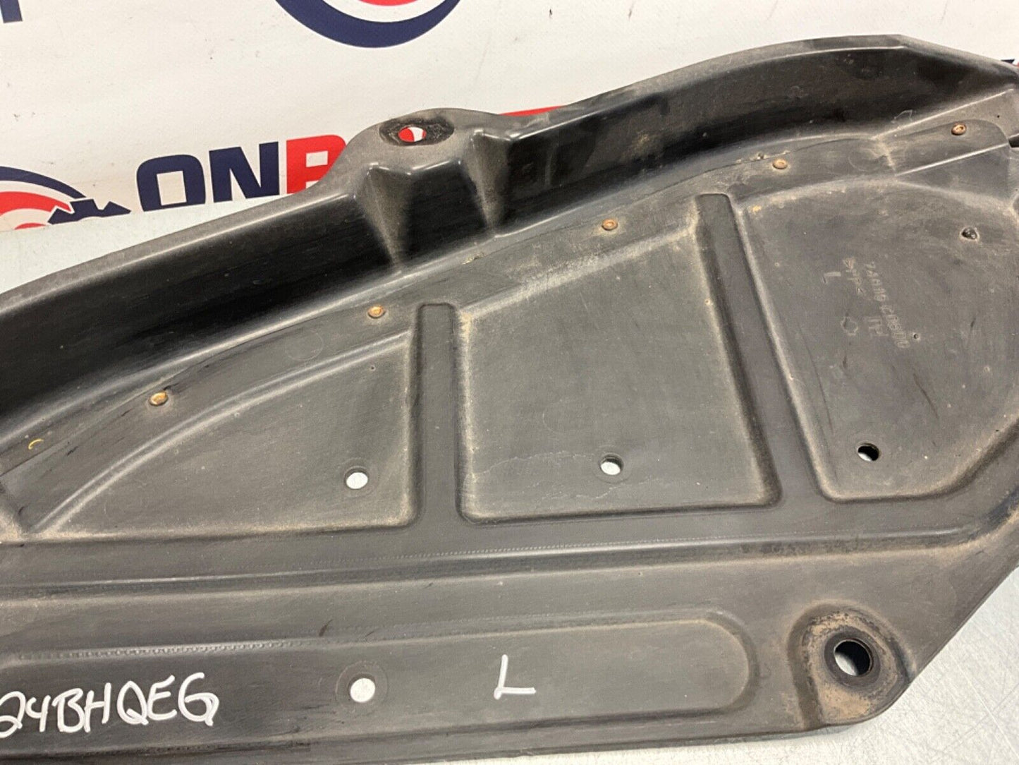 2005 Nissan 350Z Driver Left Rear Underbody Skid Plate Splash Guard OEM 24BHQEK - On Point Parts Inc