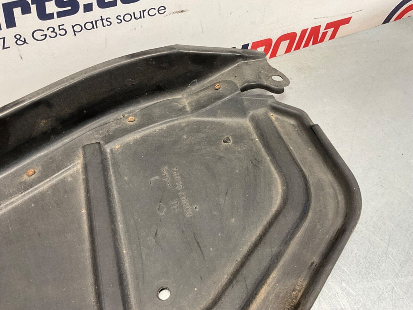 2005 Nissan 350Z Driver Left Rear Underbody Skid Plate Splash Guard OEM 24BHQEK - On Point Parts Inc