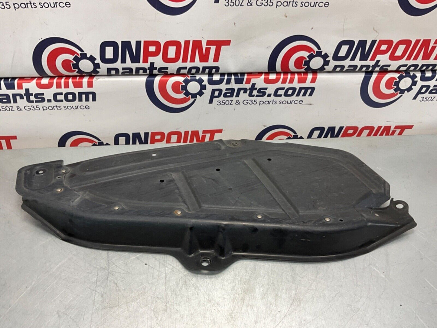 2005 Nissan 350Z Driver Left Rear Underbody Skid Plate Splash Guard OEM 24BHQEK - On Point Parts Inc