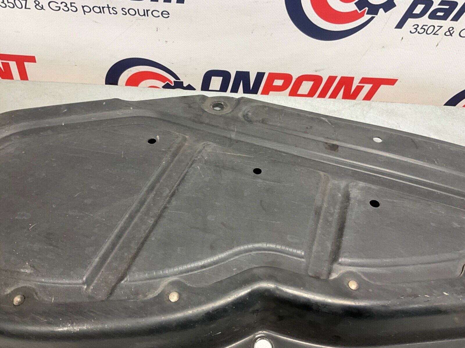 2005 Nissan 350Z Passenger Right Underbody Skid Plate Splash Guard OEM 24BHQEG - On Point Parts Inc