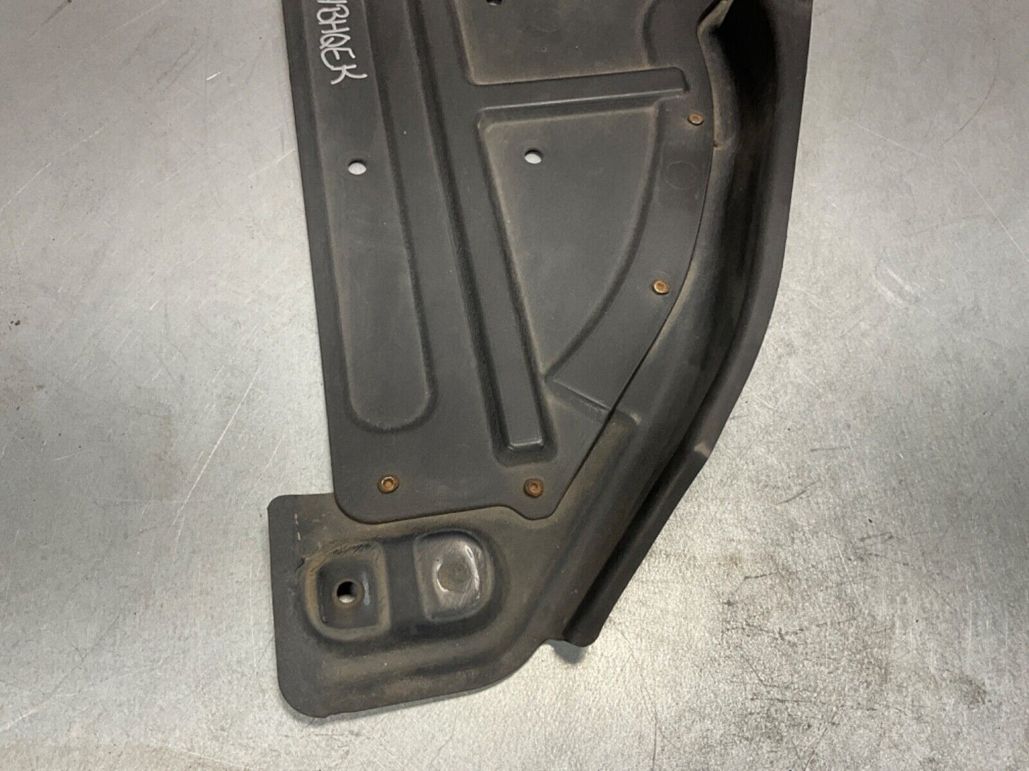 2005 Nissan 350Z Passenger Right Underbody Skid Plate Splash Guard OEM 24BHQEG - On Point Parts Inc