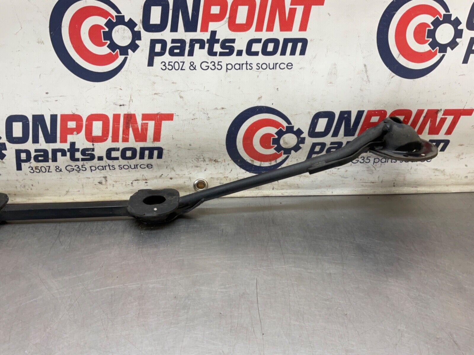 2005 Nissan Z33 350Z Rear Subframe Stay Pin Bracket Crossmember OEM 24BHQE0 - On Point Parts Inc