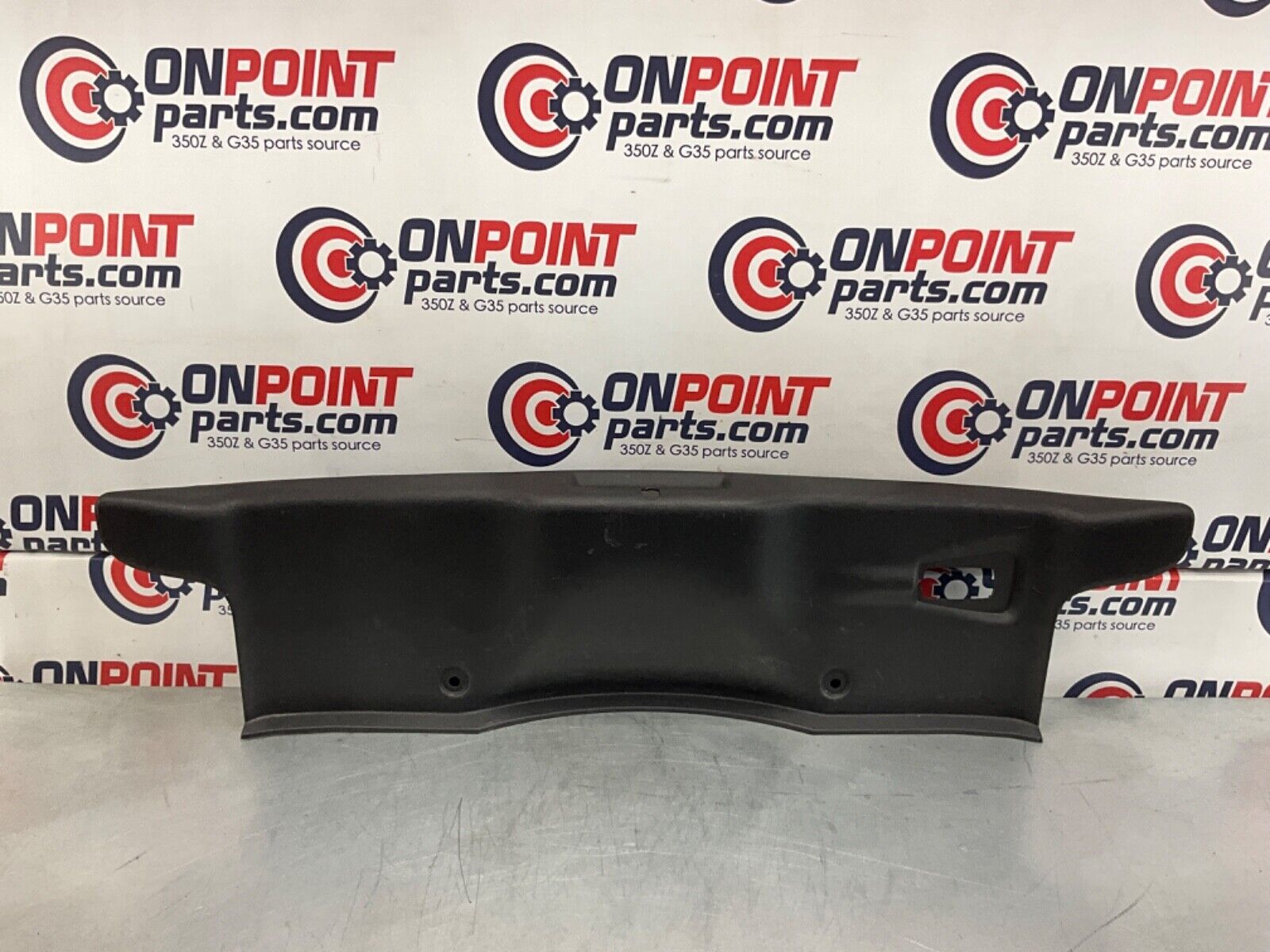 2005 Nissan Z33 350Z Rear Convertible Trunk Latch Trim 84992 OEM 24BHQE7 - On Point Parts Inc