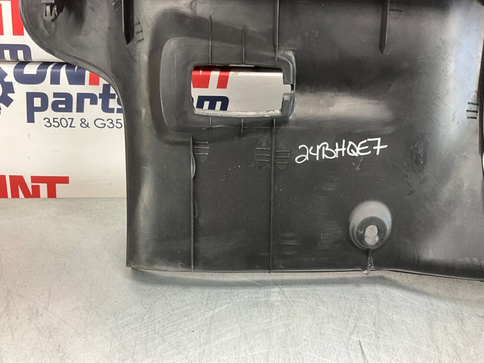 2005 Nissan Z33 350Z Rear Convertible Trunk Latch Trim 84992 OEM 24BHQE7 - On Point Parts Inc