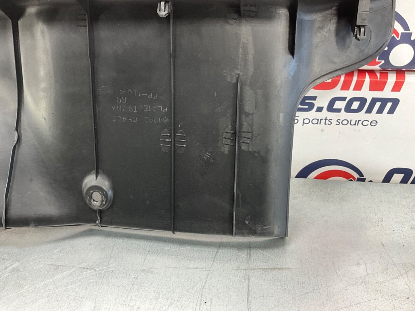 2005 Nissan Z33 350Z Rear Convertible Trunk Latch Trim 84992 OEM 24BHQE7 - On Point Parts Inc