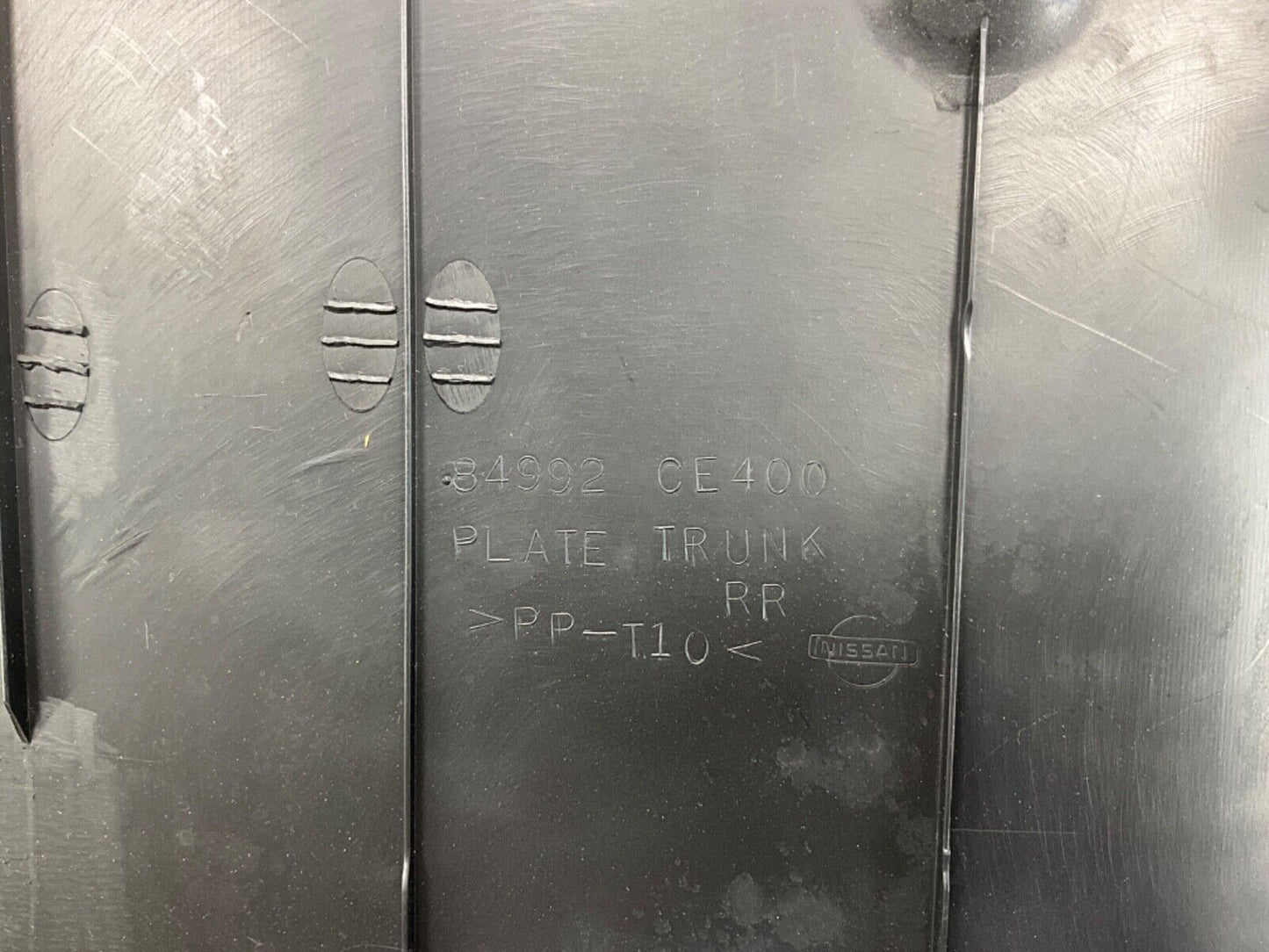 2005 Nissan Z33 350Z Rear Convertible Trunk Latch Trim 84992 OEM 24BHQE7 - On Point Parts Inc