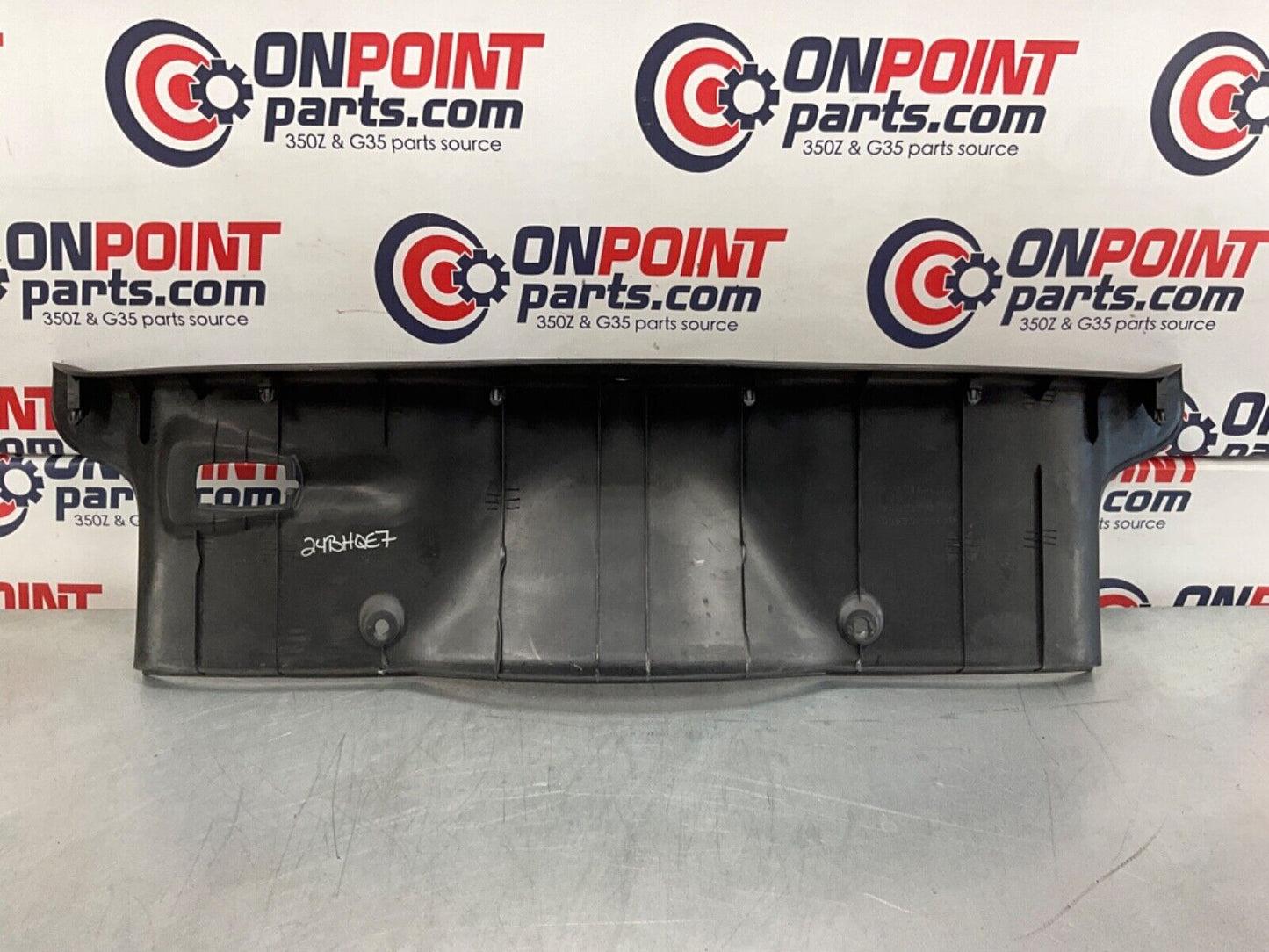 2005 Nissan Z33 350Z Rear Convertible Trunk Latch Trim 84992 OEM 24BHQE7 - On Point Parts Inc