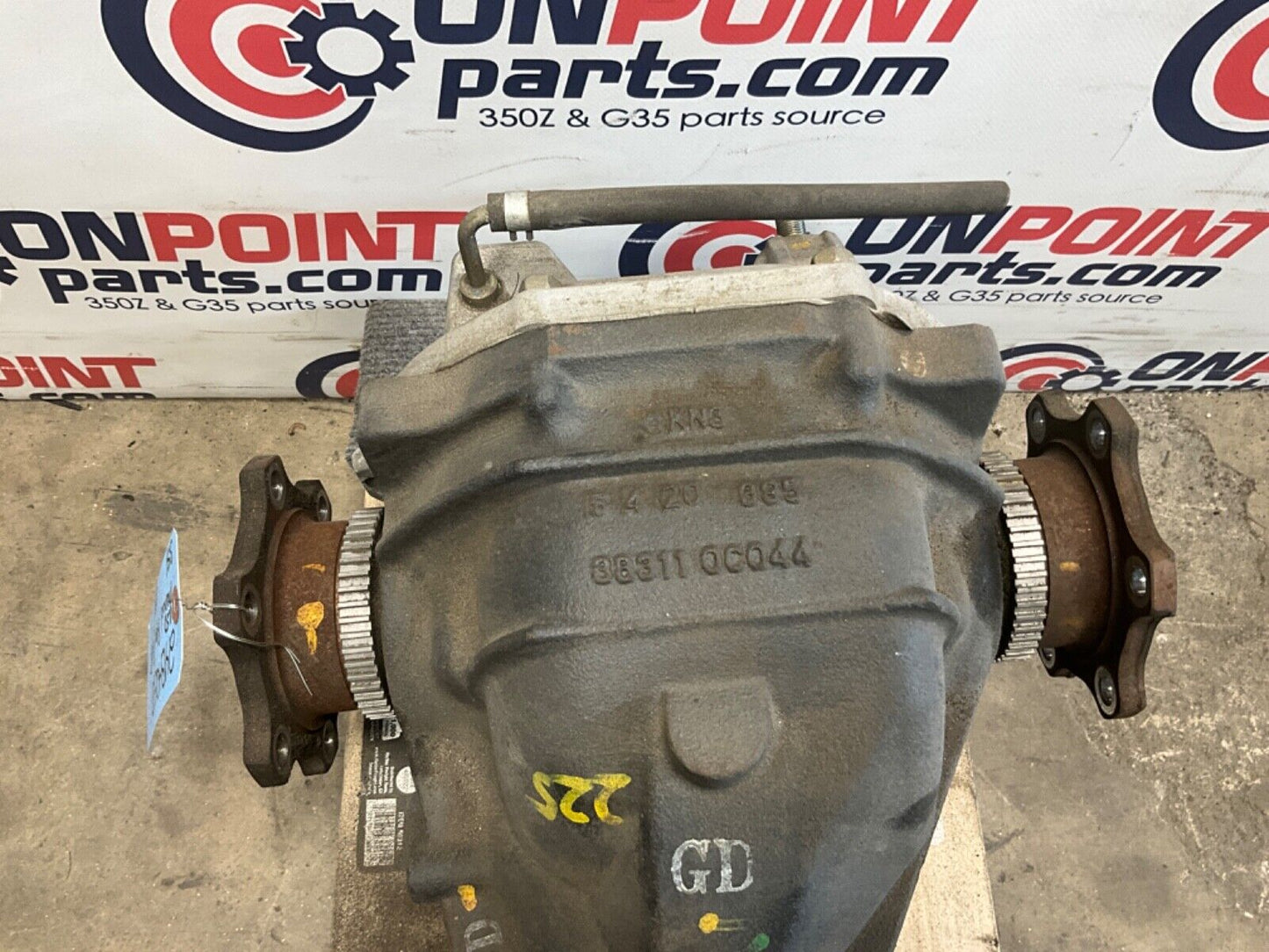 2005 Nissan Z33 350Z Rear VLSD Differential Manual 3.54 111k OEM 24BHQE0 - On Point Parts Inc