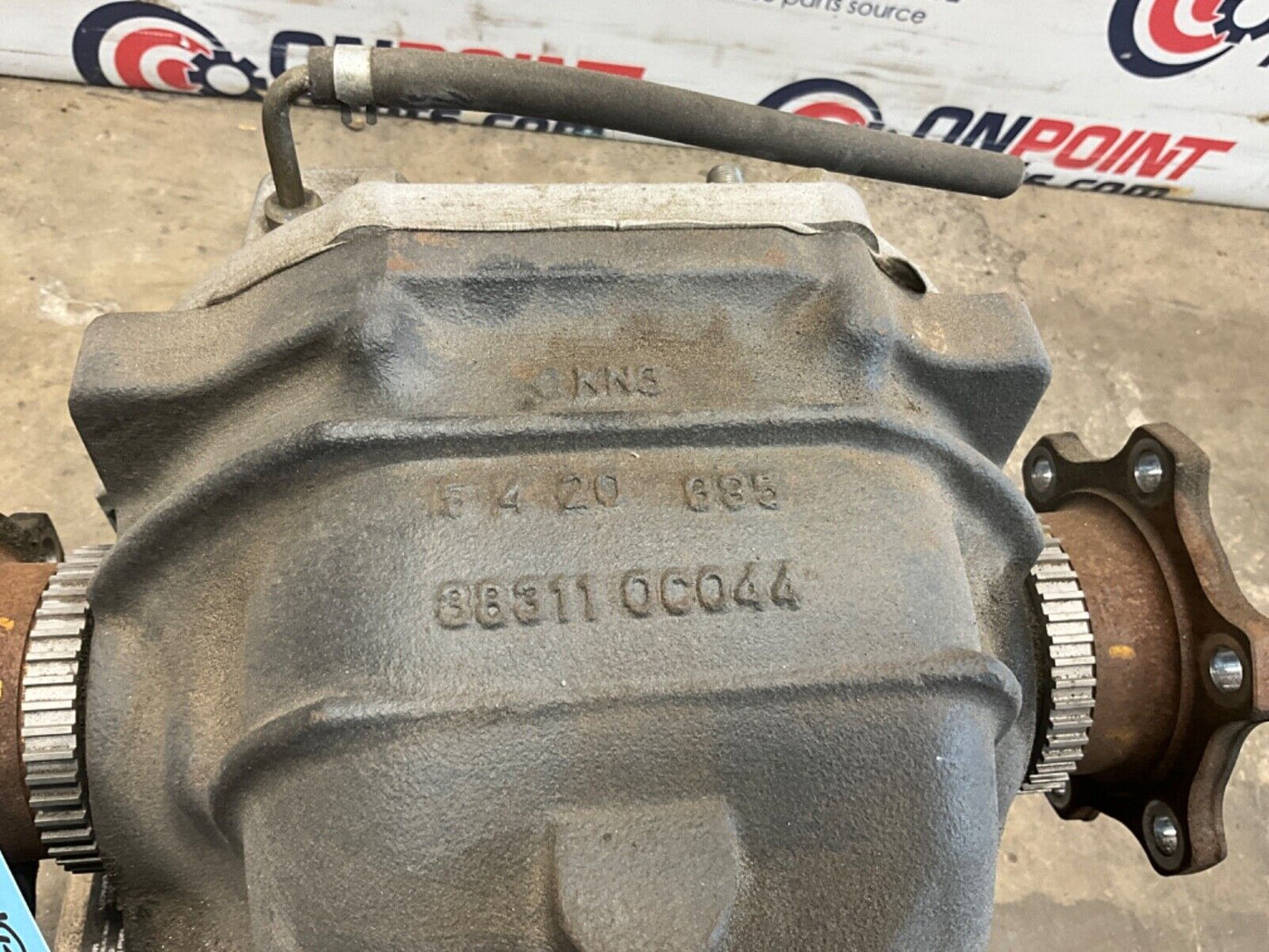 2005 Nissan Z33 350Z Rear VLSD Differential Manual 3.54 111k OEM 24BHQE0 - On Point Parts Inc