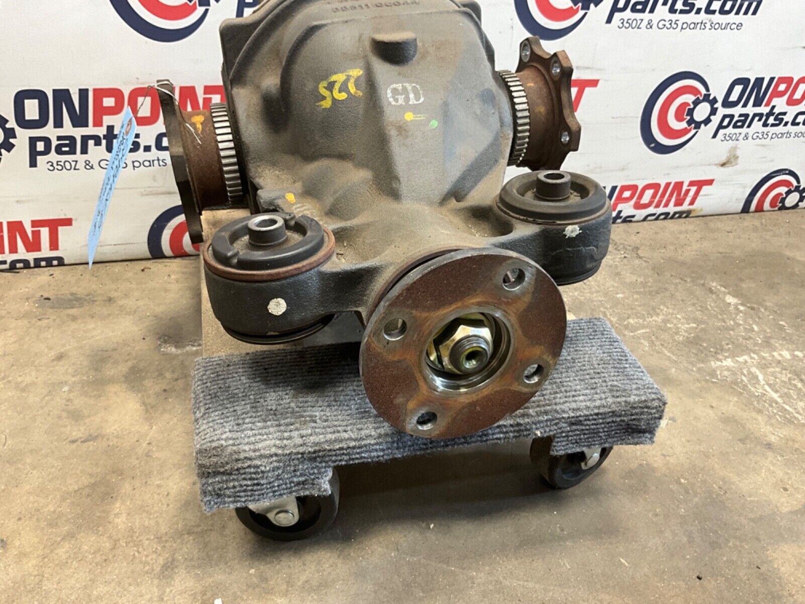 2005 Nissan Z33 350Z Rear VLSD Differential Manual 3.54 111k OEM 24BHQE0 - On Point Parts Inc