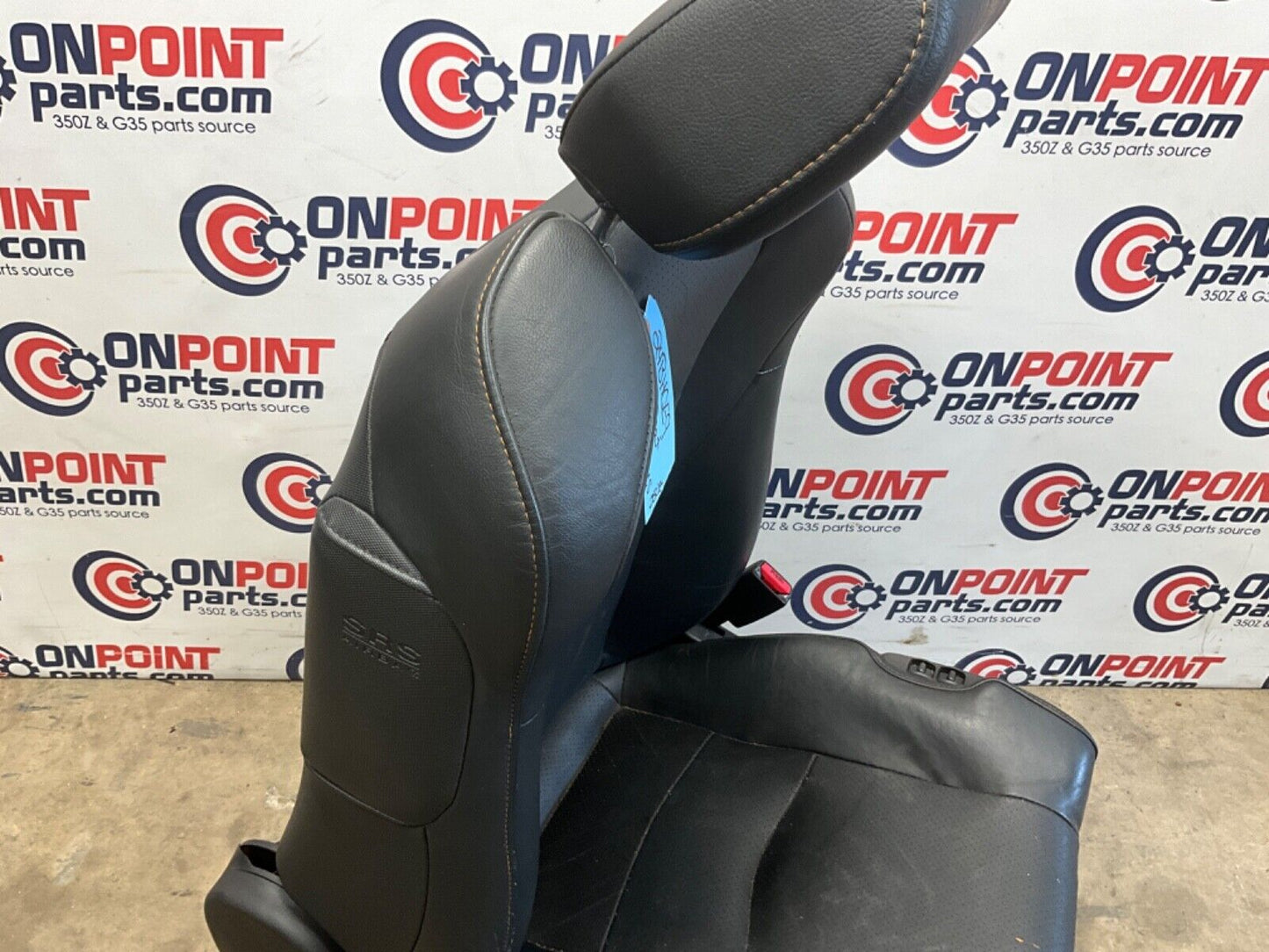 2005 Nissan Z33 350Z Passenger Right Convertible Power Leather Seat OEM 24BHQE9 - On Point Parts Inc