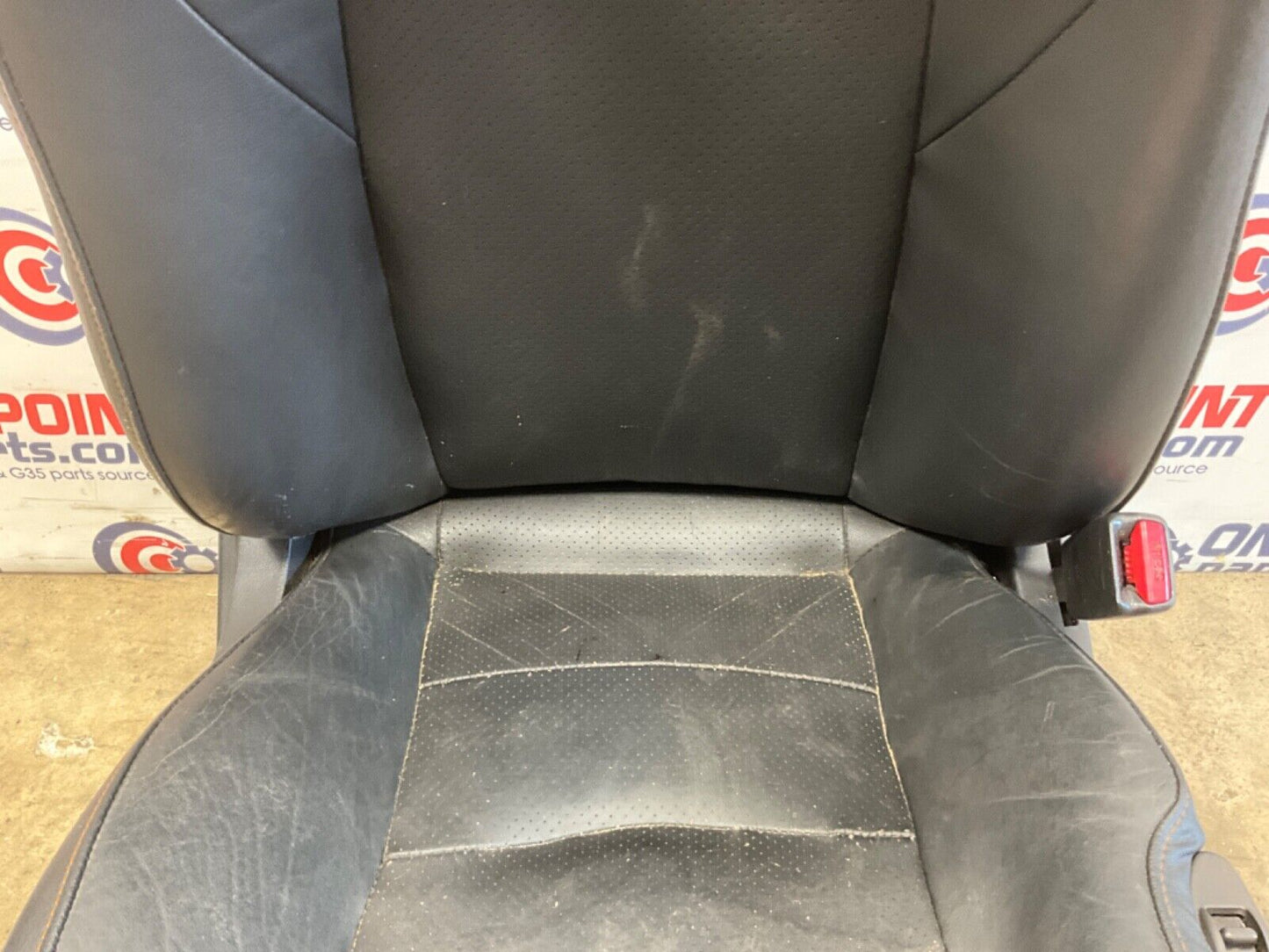 2005 Nissan Z33 350Z Passenger Right Convertible Power Leather Seat OEM 24BHQE9 - On Point Parts Inc