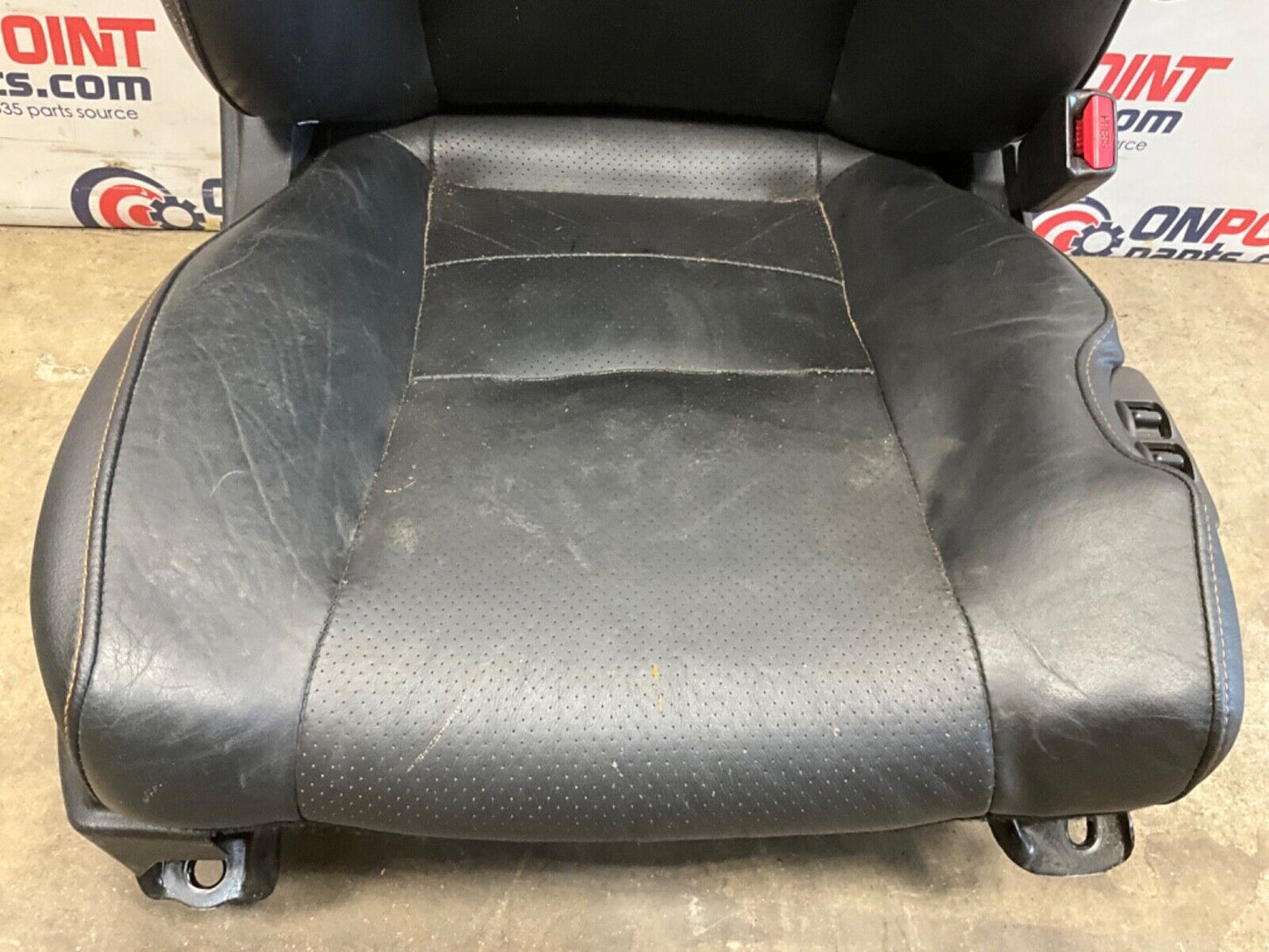 2005 Nissan Z33 350Z Passenger Right Convertible Power Leather Seat OEM 24BHQE9 - On Point Parts Inc