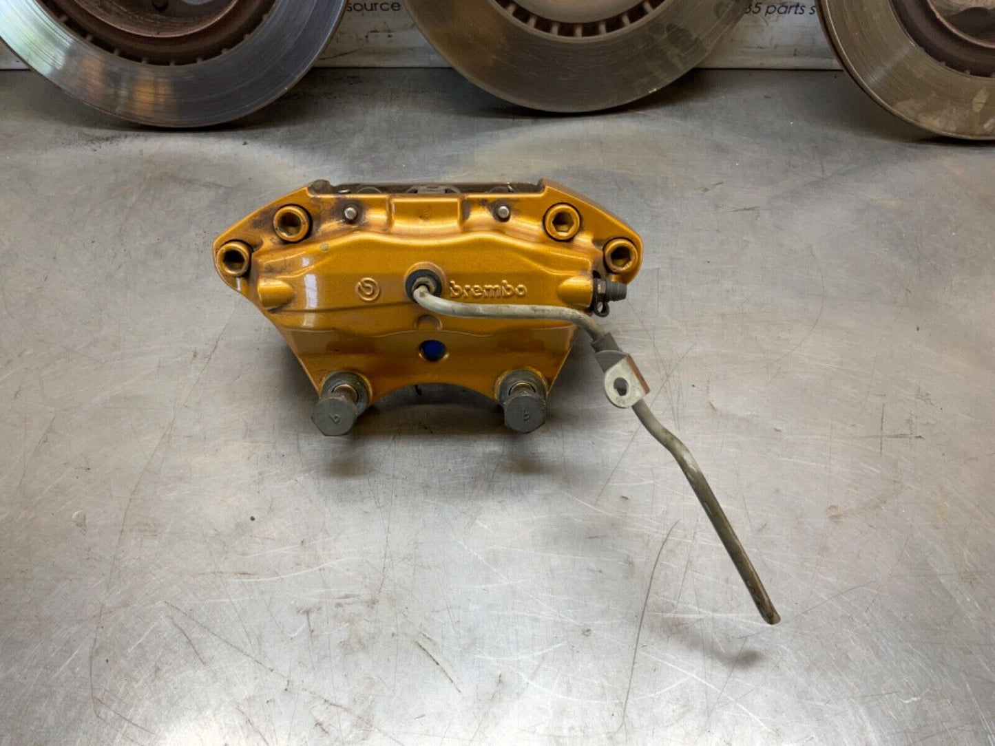 2005 Nissan Z33 350Z Brembo Brake Calipers with Rotors and Lines OEM 24BHQE0 - On Point Parts Inc